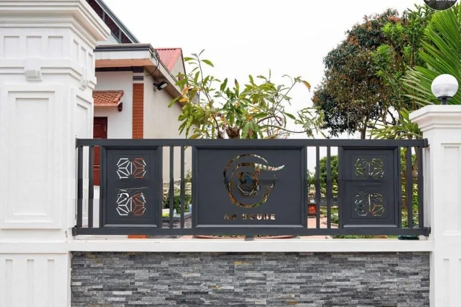 Mẫu hàng rào hợp kim nhôm