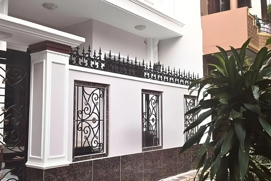 Mẫu hàng rào nhà mái Thái