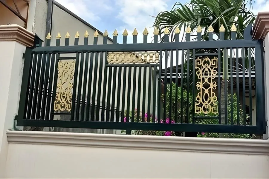 Mẫu hàng rào sắt