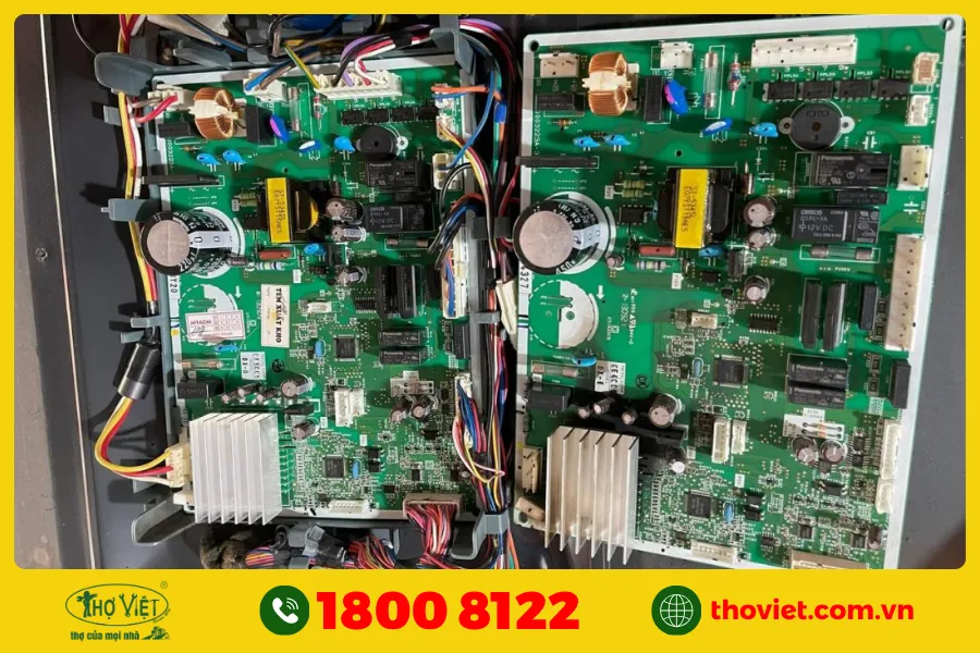 Bo mạch điều khiển bị lỗi
