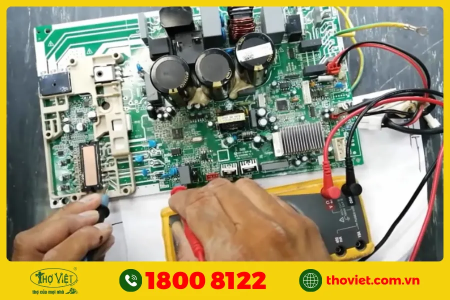 Bo mạch dàn lạnh hoặc dàn nóng bị lỗi