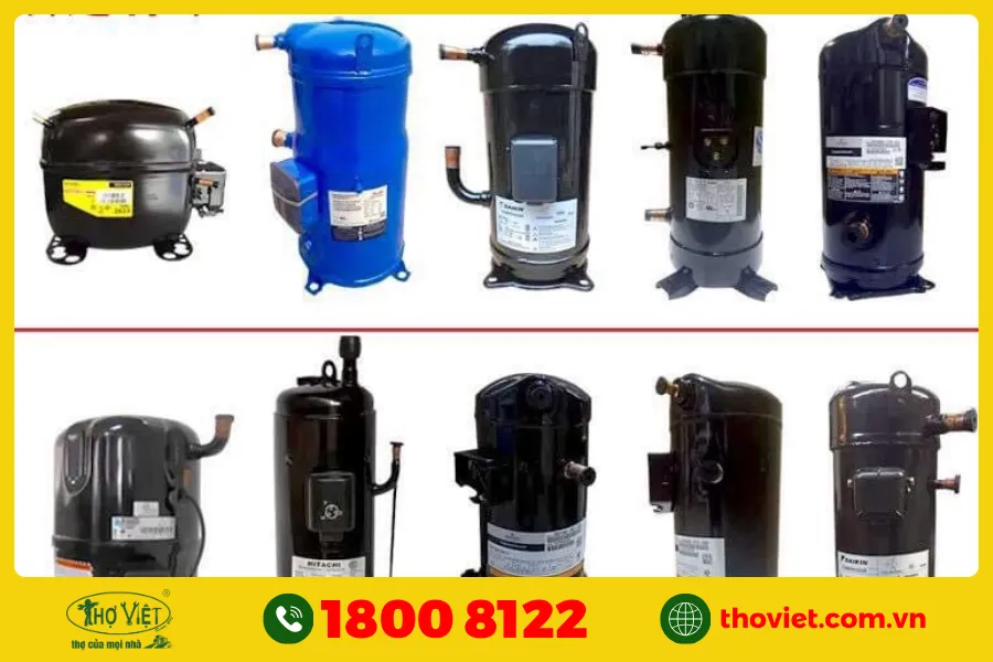Máy nén (compressor) bất thường
