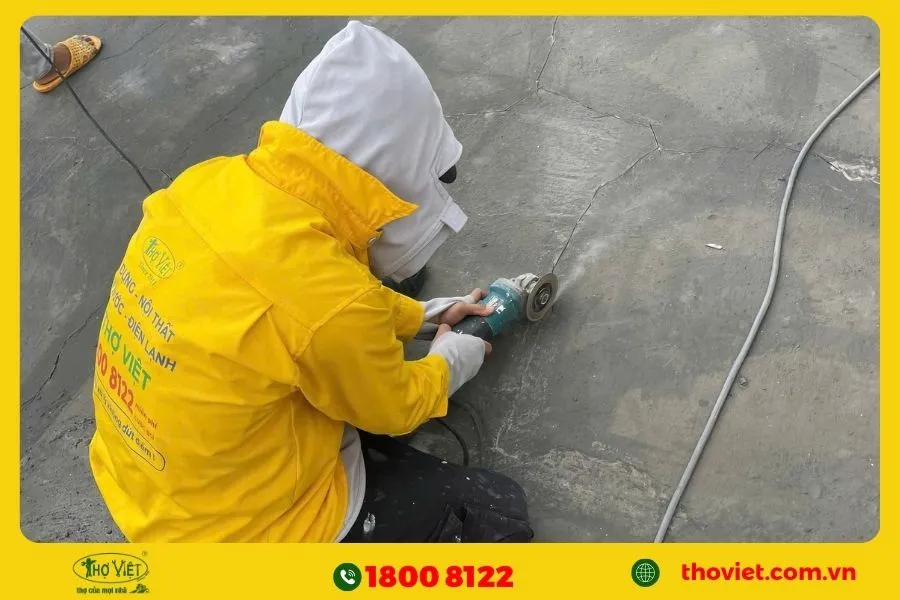 Phương pháp cắt mạch gạch