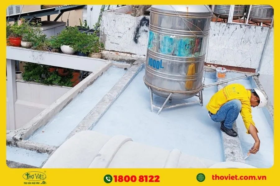 Quy trình chống thấm composite