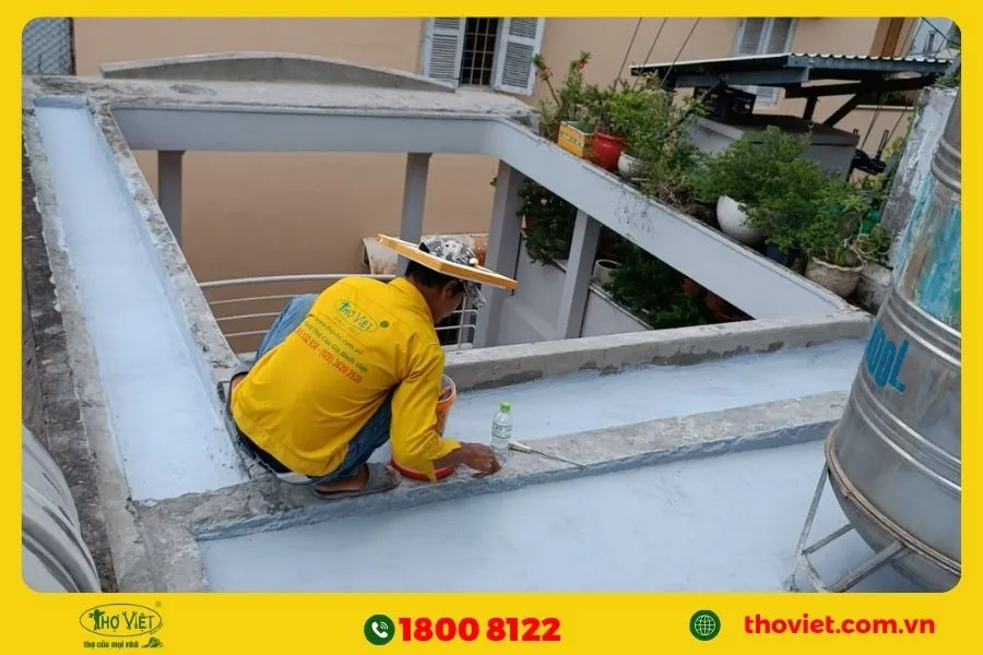 Quy trình chống thấm gốc xi măng