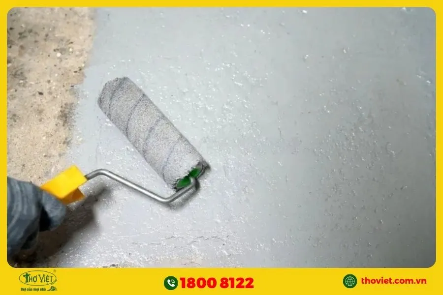 Thi công sơn chống thấm 2 thành phần