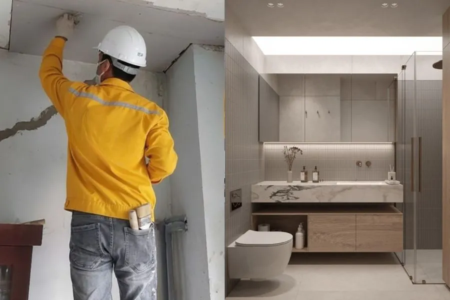 Thiết kế nội thất nhà vệ sinh