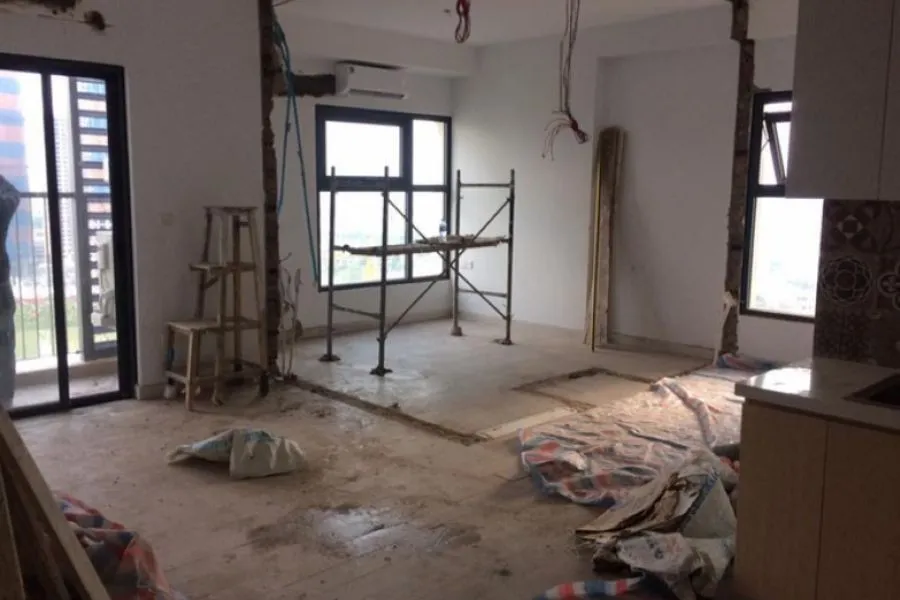 Nội thất căn hộ đã cũ kỹ, lỗi thời