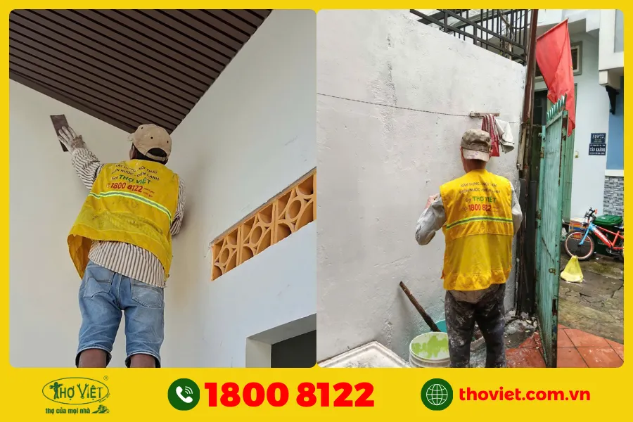 Các lưu ý khi sử dụng vữa trát tường