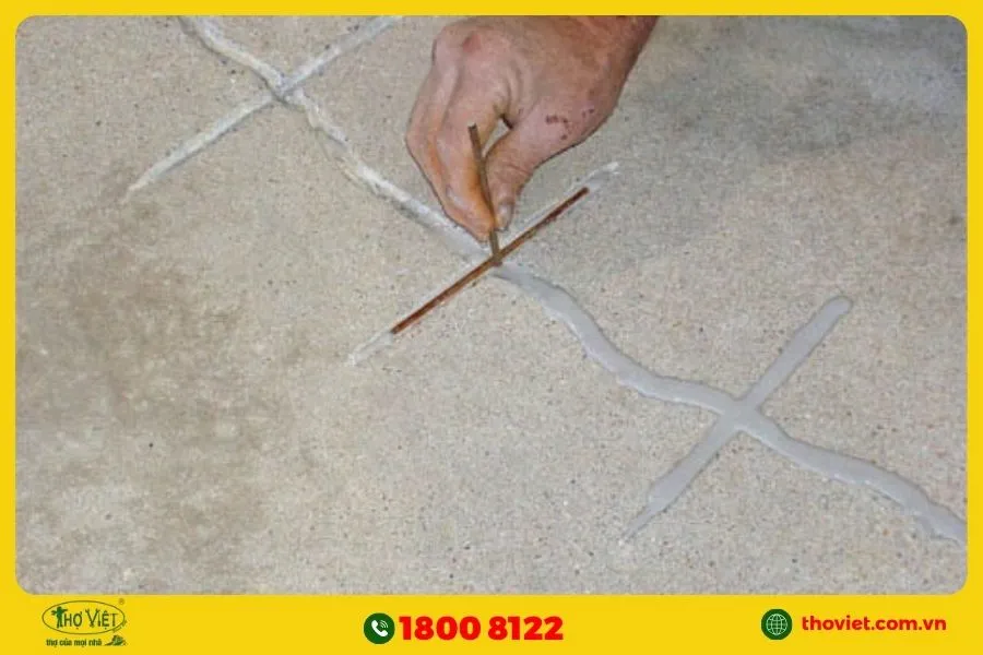 Xử lý bề mặt/quét lớp lót