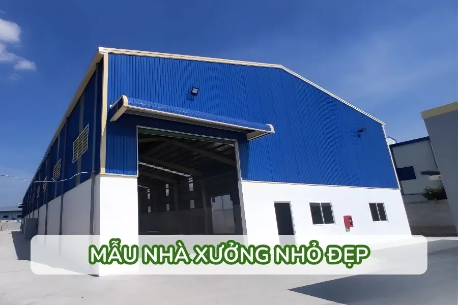 mẫu nhà xưởng nhỏ đẹp