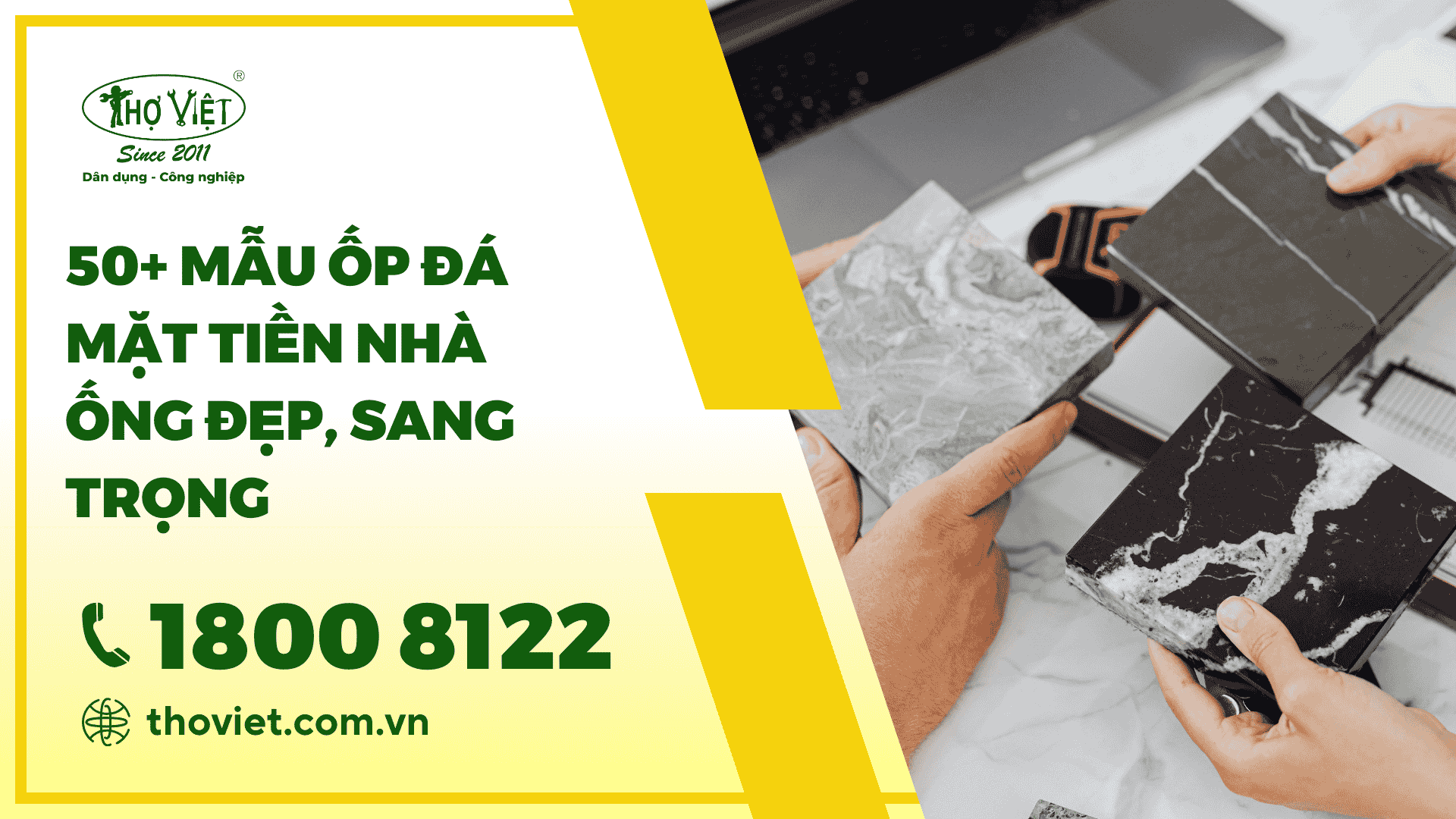 Mẫu Ốp Đá Mặt Tiền Nhà Ống Đẹp