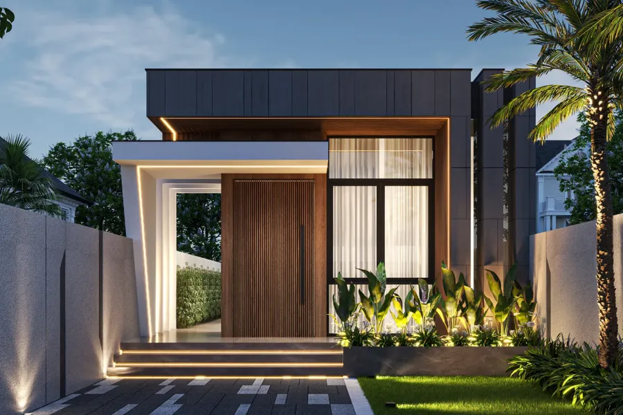 Mẫu nhà tiền chế nông thôn giá 50 triệu số 18