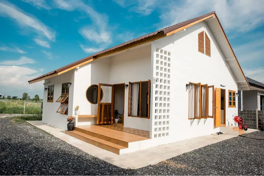 Mẫu nhà tiền chế nông thôn giá 50 triệu số 1