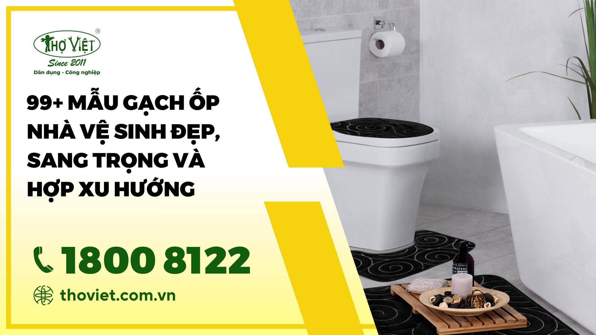 mẫu gạch ốp nhà vệ sinh đẹp