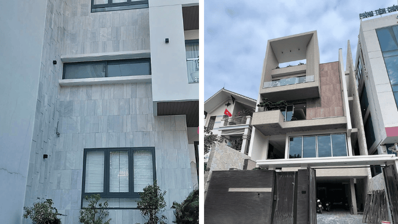 Các loại đá ốp mặt tiền nhà ống phổ biến