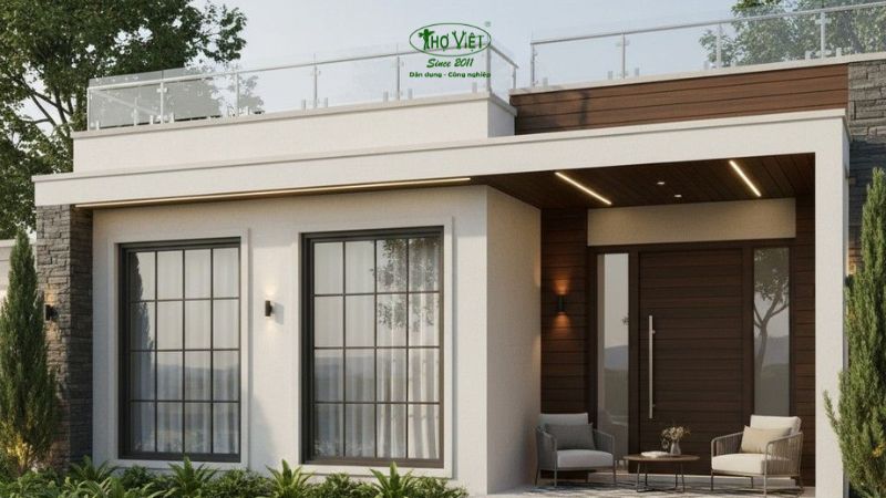 Mặt tiền nhà cấp 4 5x20m hoặc 6x20m