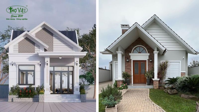 Mẫu Nhà Cấp 4 4 Phòng Ngủ 1 Phòng Thờ 120m2