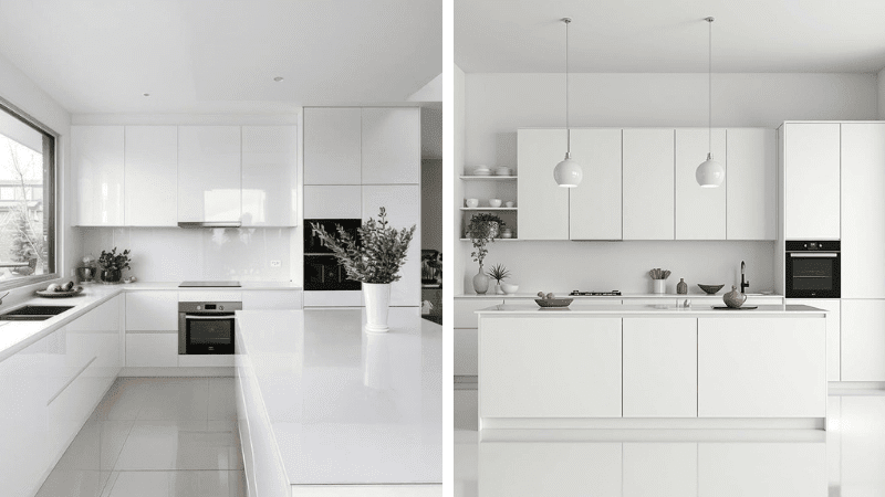 Mẫu gạch trắng bóng CMC Tiles