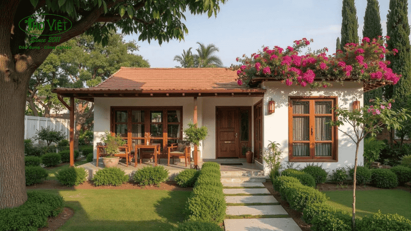 Mẫu nhà vườn diện tích nhỏ