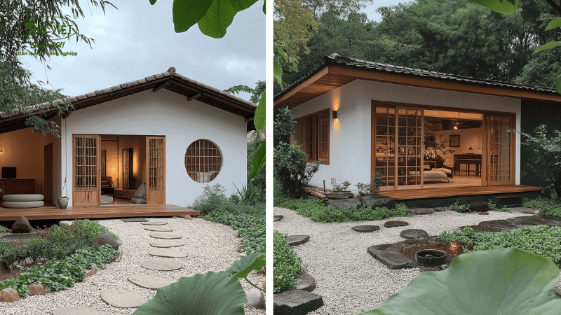 Mẫu nhà vườn kiểu Nhật Bản