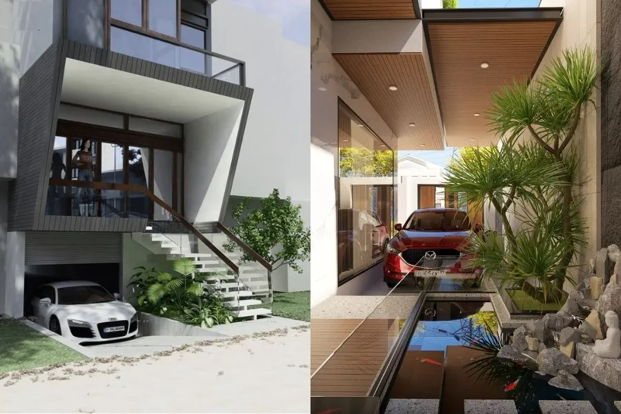 Bố trí cho tầng 1