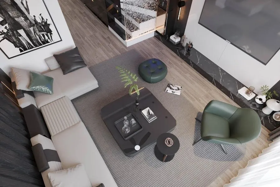 Bố trí cho tầng 3 - 4