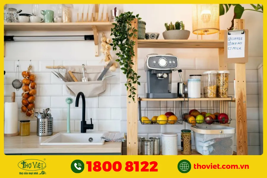 Mẫu kệ dành cho nhà bếp số 6