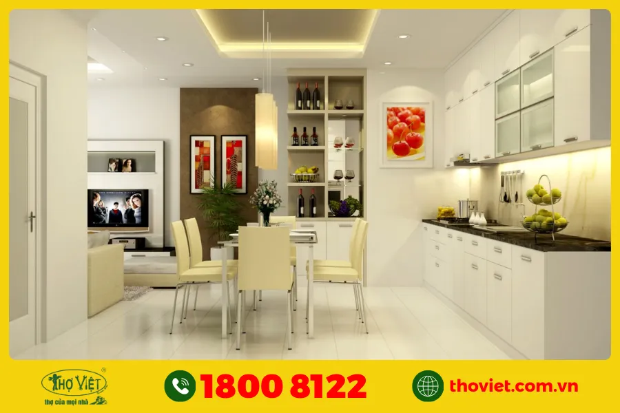 Mẫu kệ dành cho nhà bếp số 11