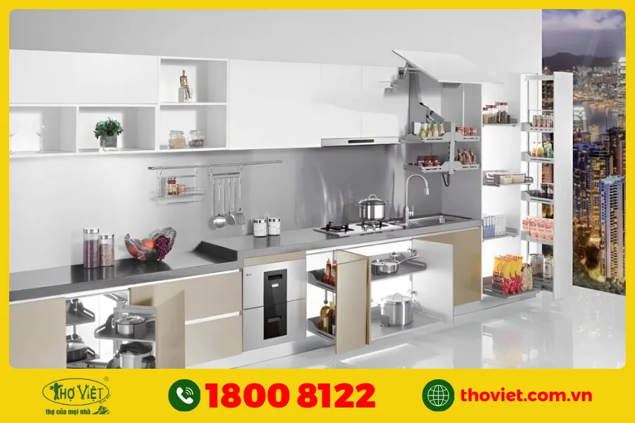 Mẫu kệ dành cho nhà bếp số 15