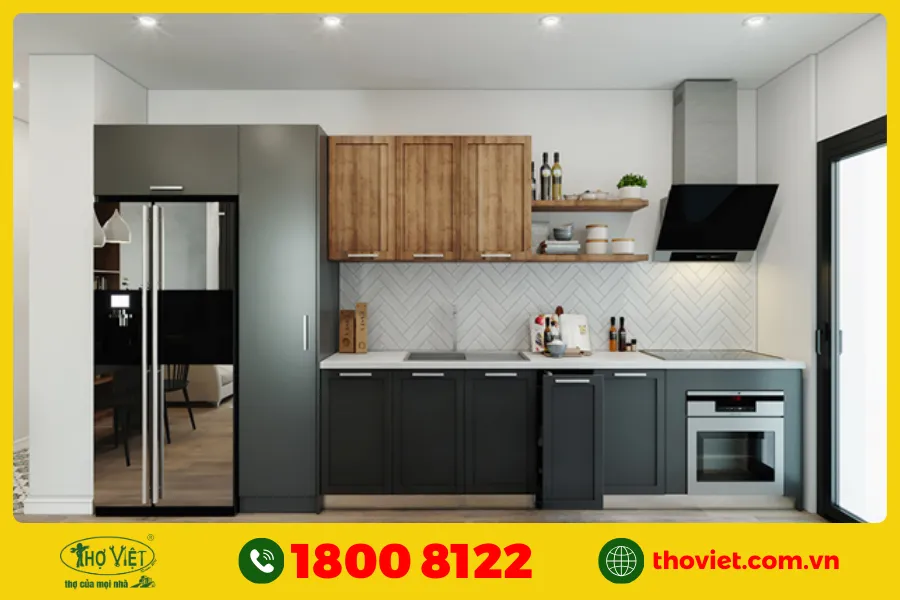 Mẫu kệ dành cho nhà bếp số 4