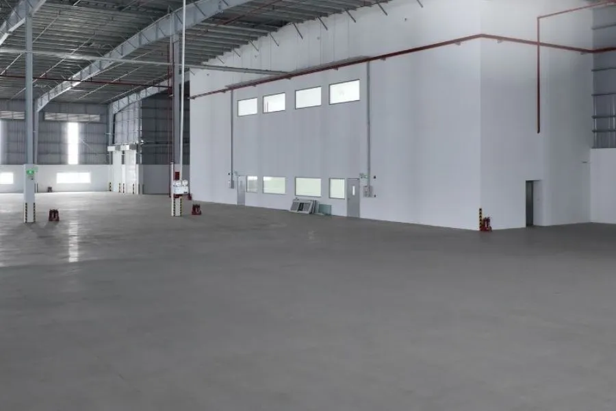 Dễ bố trí máy móc sản xuất