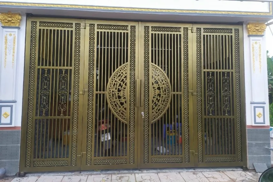 Bí quyết bảo trì và chăm sóc cổng nhà đối với cổng nhôm đúc