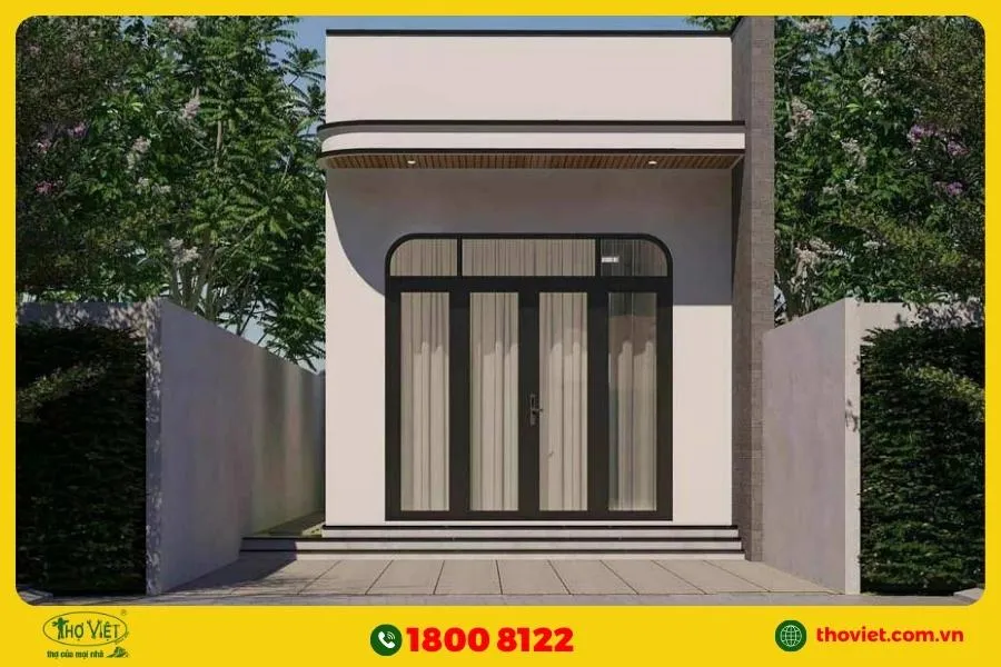 Kinh nghiệm xây nhà cấp 4 đẹp 5x20 chi phí thấp 