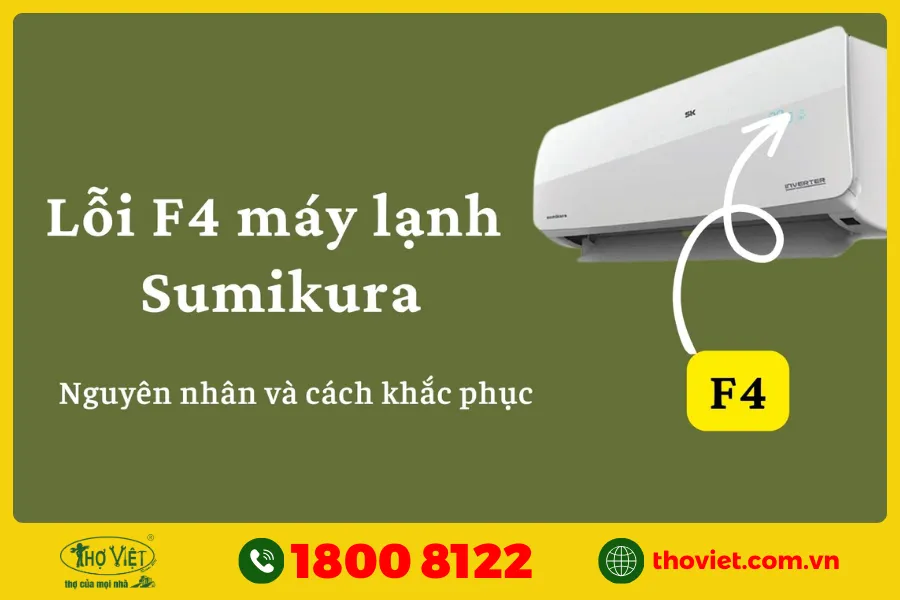 Điều hòa SK báo lỗi F4