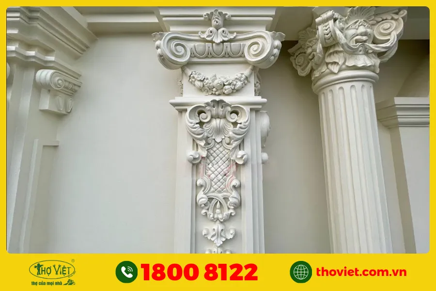 Mẫu cột nhà đẹp số 6