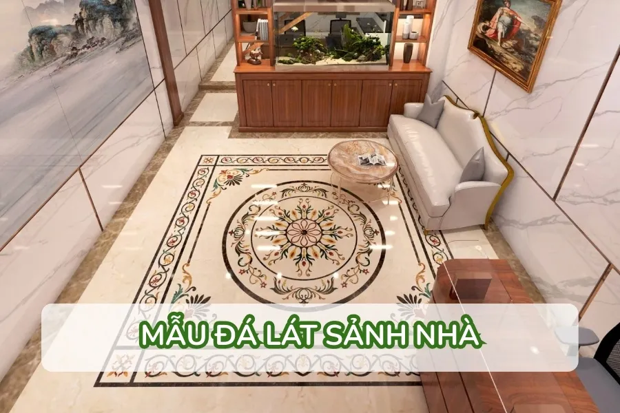 mẫu đá lát sảnh nhà