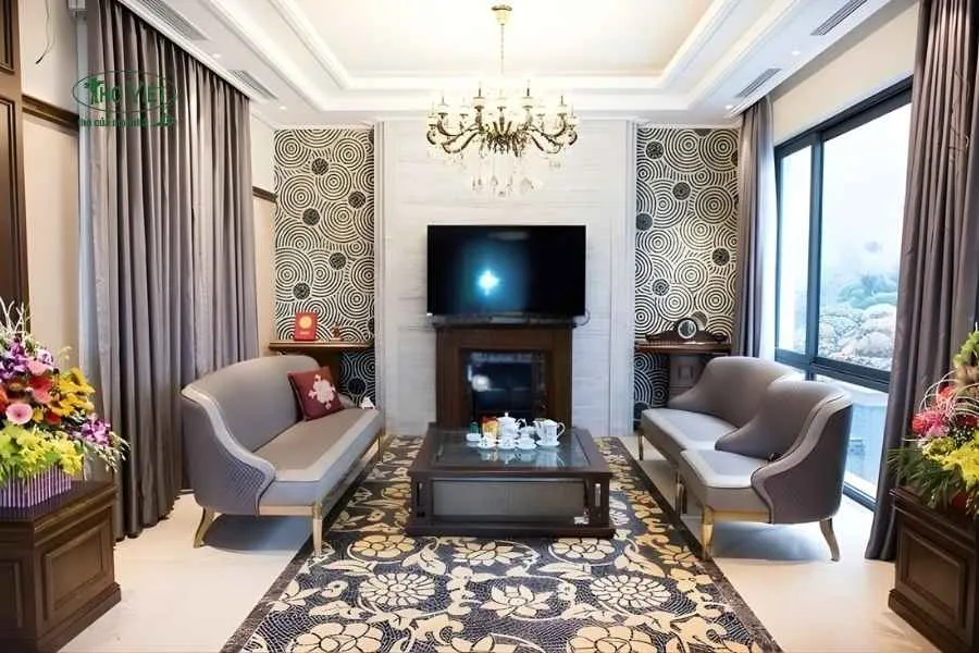 Mẫu gạch ốp tường gạch Mosaic