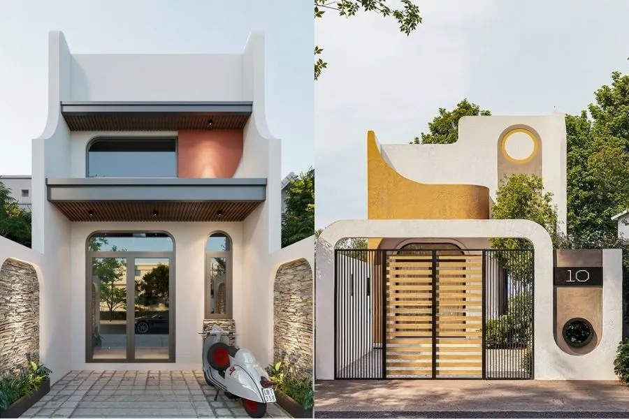Mẫu nhà 1 trệt 1 lửng đẹp có diện tích nhỏ 30m2