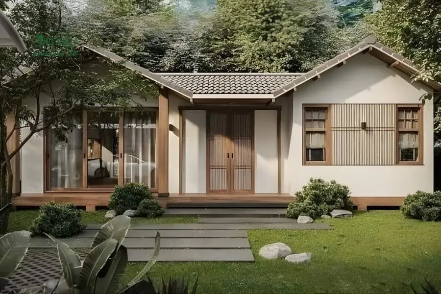 Mẫu nhà ba gian chữ U