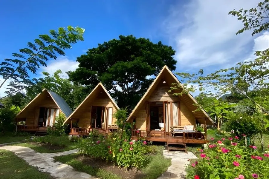 Mẫu nhà Bungalow farmstay