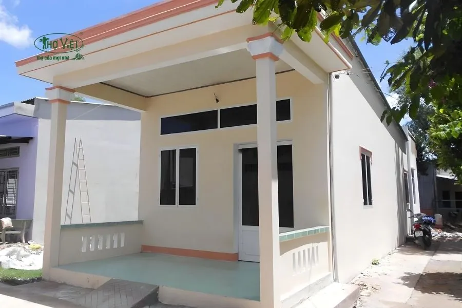 Mẫu nhà cấp 4 40m2 giá 100 triệu