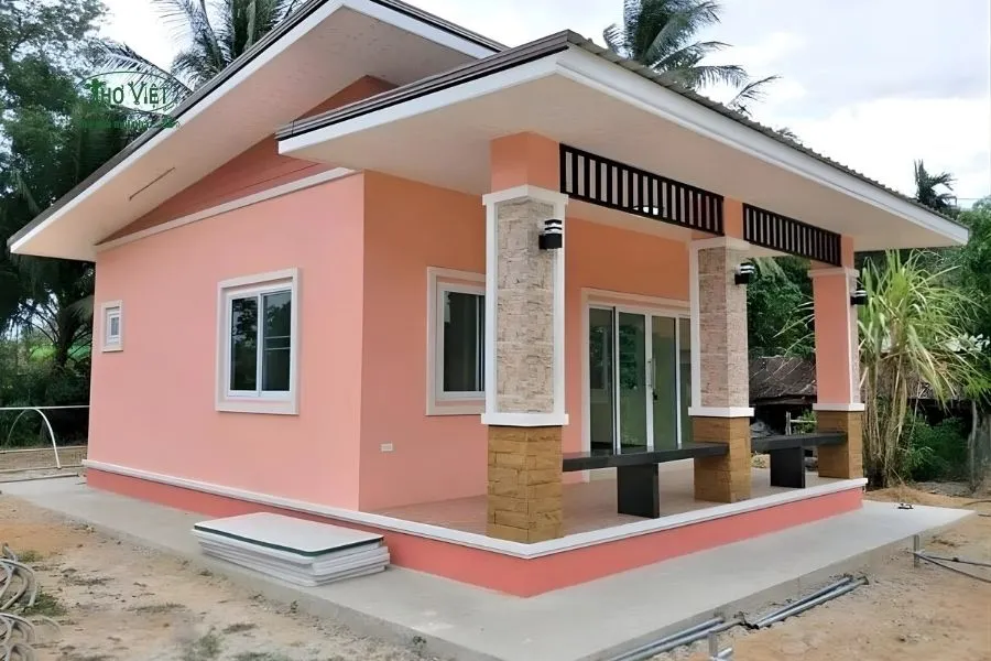 Mẫu nhà cấp 4 40m2 giá 100 triệu