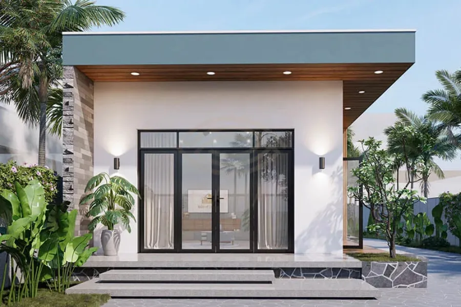 Các mẫu nhà cấp 4 đẹp nhất hiện nay
