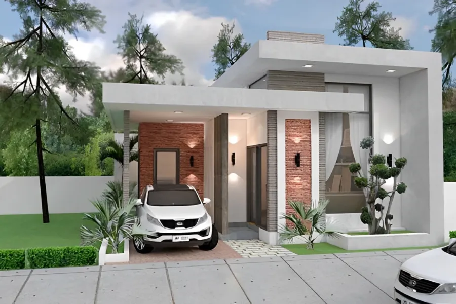 Mẫu nhà cấp 4 đẹp số 2