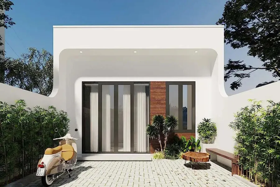 Mẫu nhà cấp 4 đẹp số 13