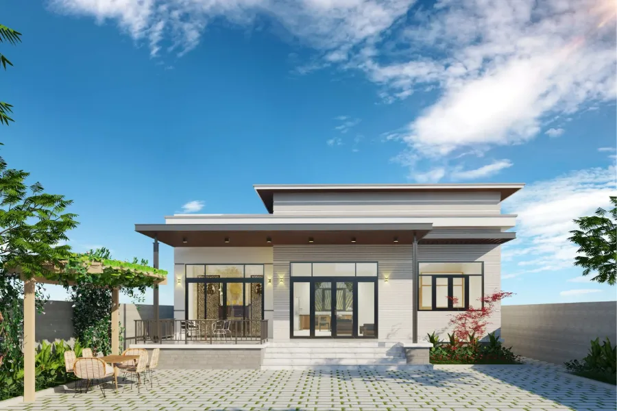 Mẫu nhà cấp 4 đẹp số 15