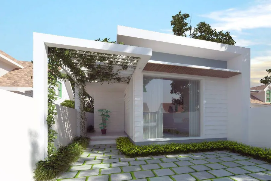 Mẫu nhà cấp 4 đẹp số 16