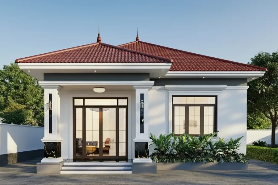 Mẫu nhà cấp 4 đẹp số 18