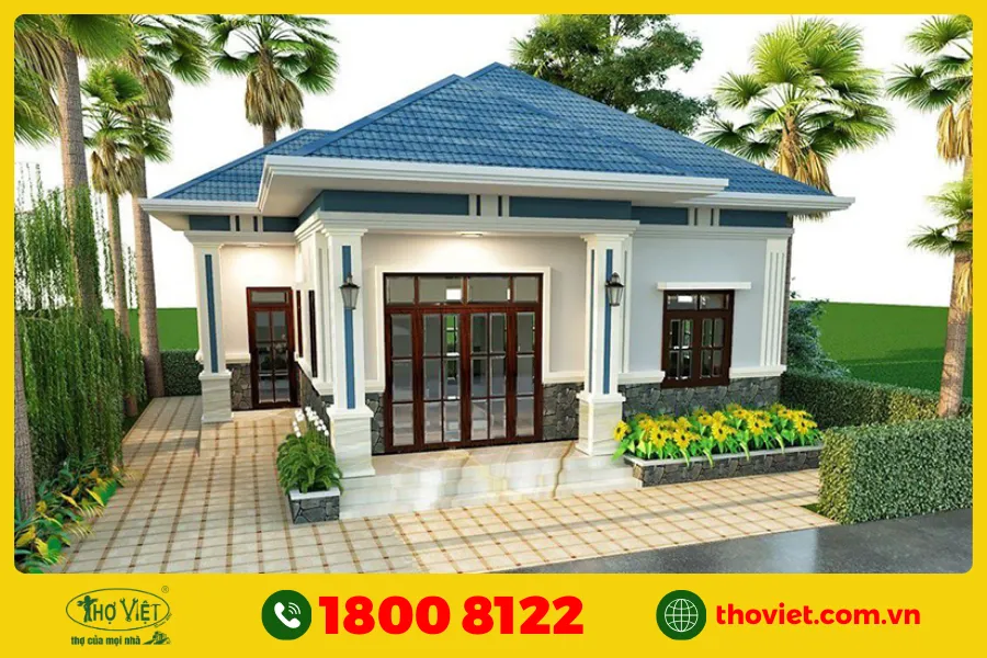 Mẫu nhà cấp 4 giá 500 triệu số 3